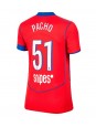 Billige Paris Saint-Germain Willian Pacho #51 Tredjedrakt Dame 2025-26 Kortermet
